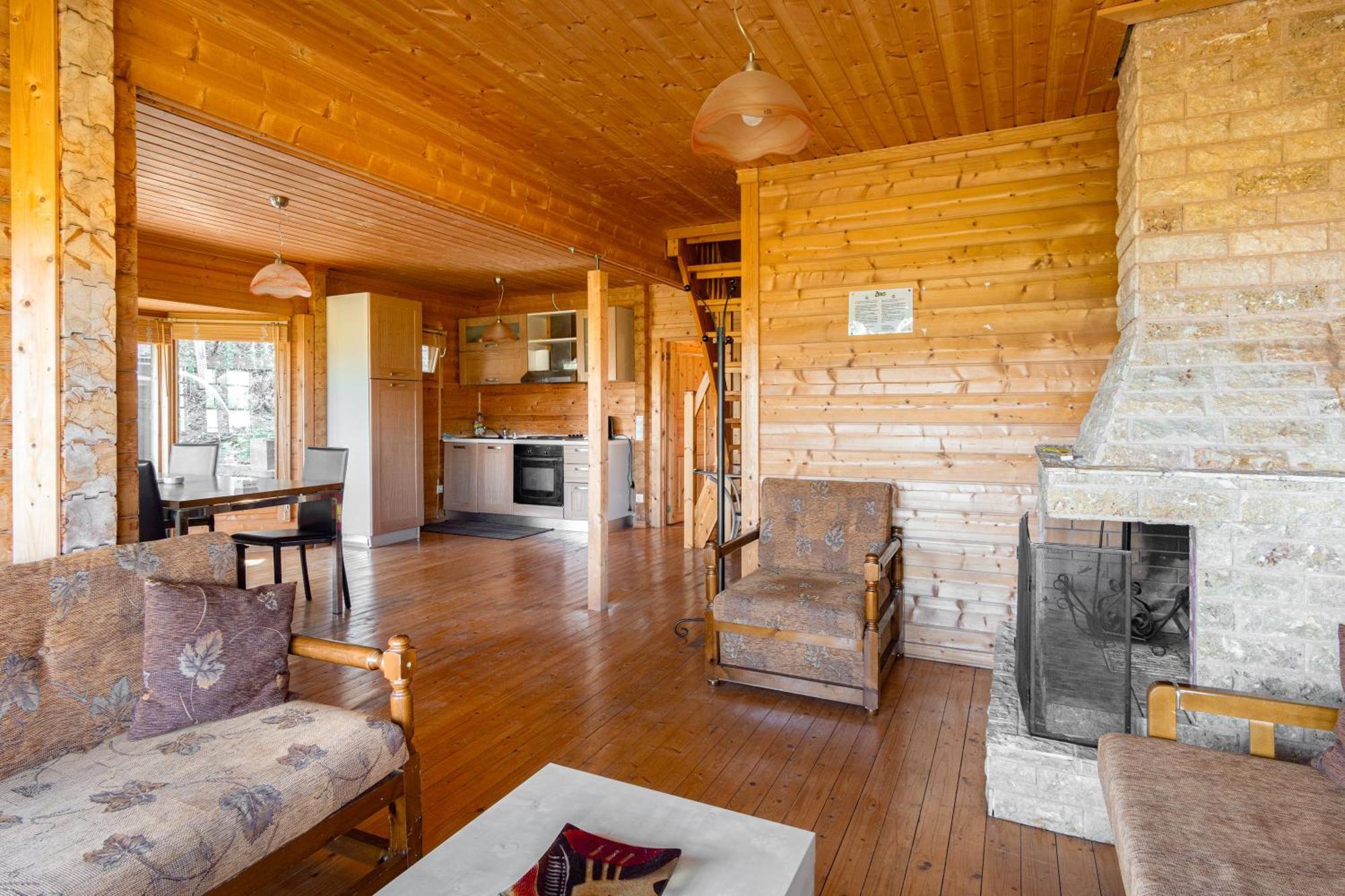 Zeus-Village Οικισμός Φινλανδικών Chalet Με Πισίνες & Γυμναστήριο Molos  Exteriér fotografie
