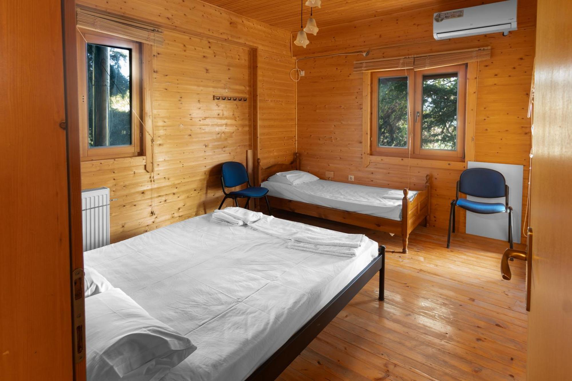 Zeus-Village Οικισμός Φινλανδικών Chalet Με Πισίνες & Γυμναστήριο Molos  Exteriér fotografie