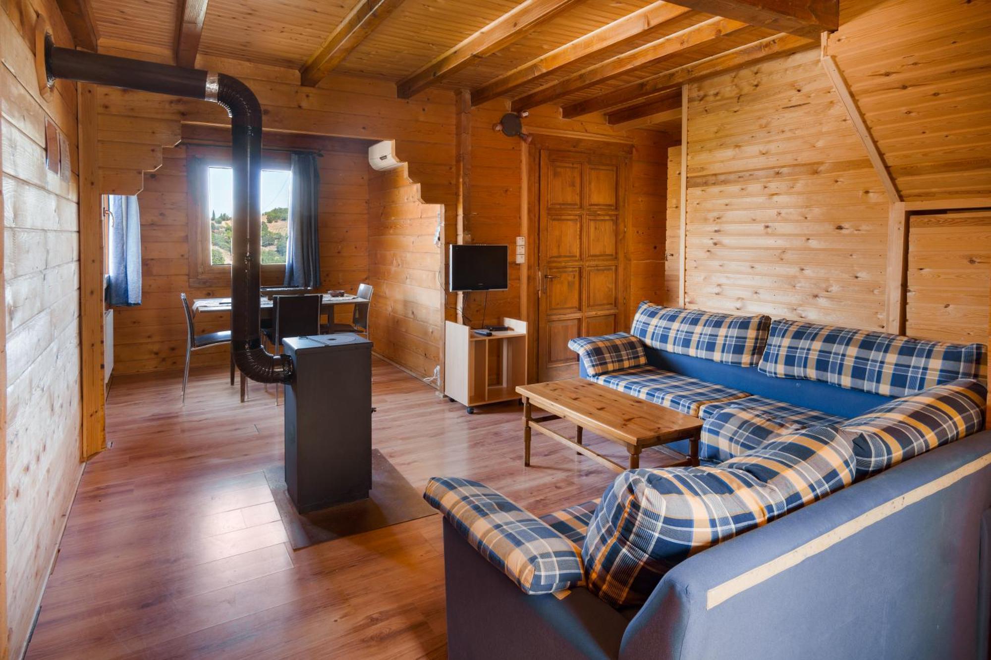 Zeus-Village Οικισμός Φινλανδικών Chalet Με Πισίνες & Γυμναστήριο Molos  Exteriér fotografie