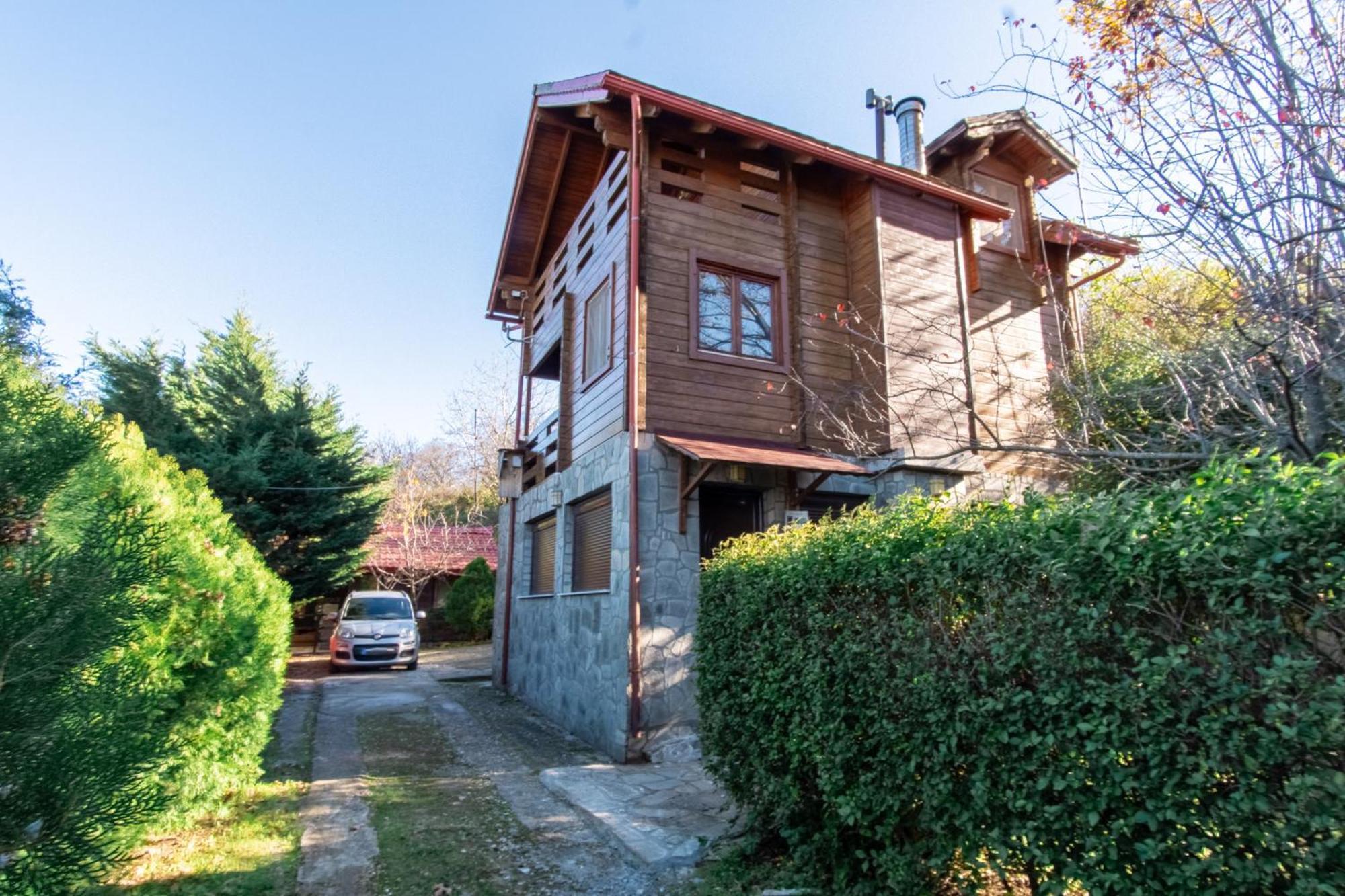 Zeus-Village Οικισμός Φινλανδικών Chalet Με Πισίνες & Γυμναστήριο Molos  Exteriér fotografie